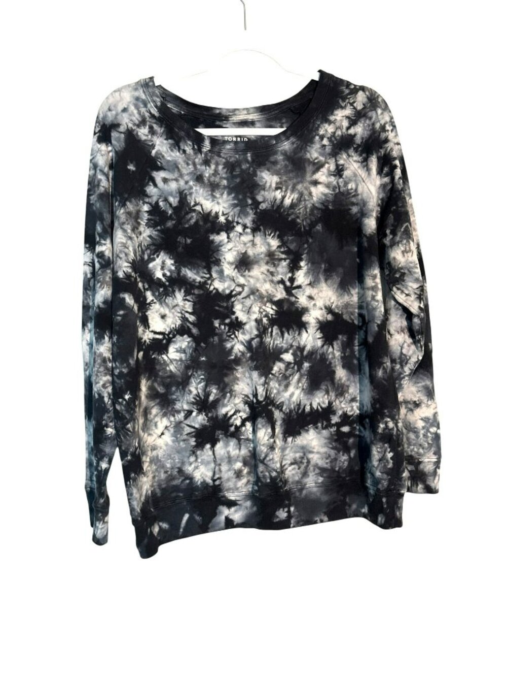 Torrid Tie-Dye Active Crewneck Lightweight Sweatshirt Size 00 (10)